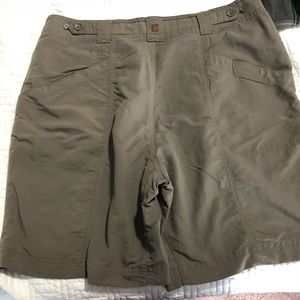 Sz 12 Royal Robbins Gray Hiking Shorts